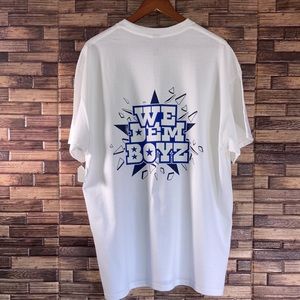 NWT Mens XL Heavy Cotton Gildan Graphic T Shirt “We Dem Boyz” Dallas Cowboys